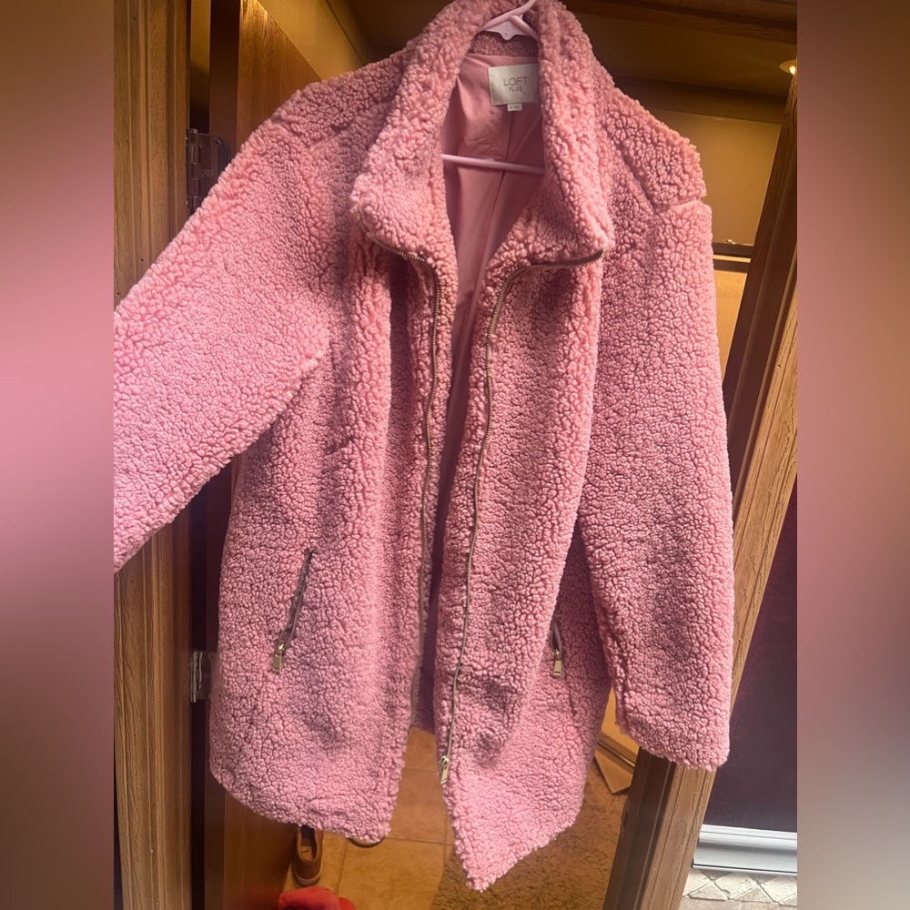 Loft Plus Pink Jacket